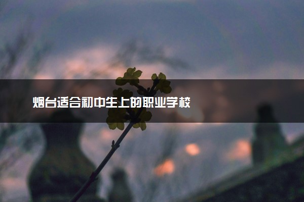 烟台适合初中生上的职业学校