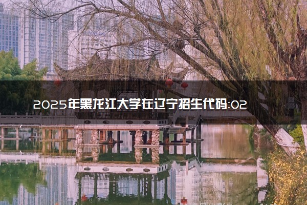 2025年黑龙江大学在辽宁招生代码：0212 专业代码及报考指南