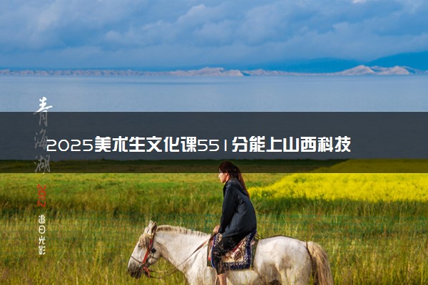 2025美术生文化课551分能上山西科技学院吗