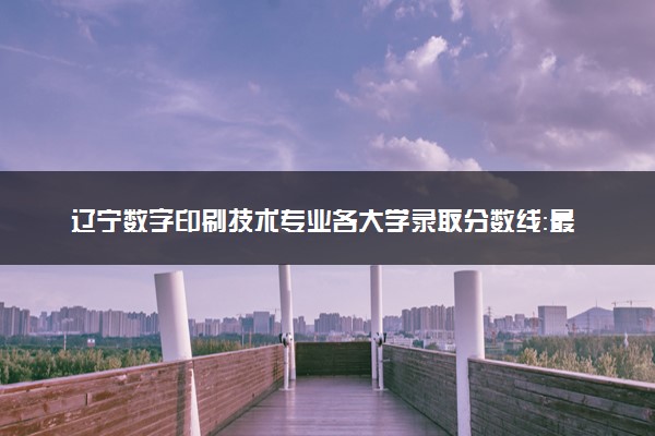 辽宁数字印刷技术专业各大学录取分数线：最低417分能上 开设院校及位次