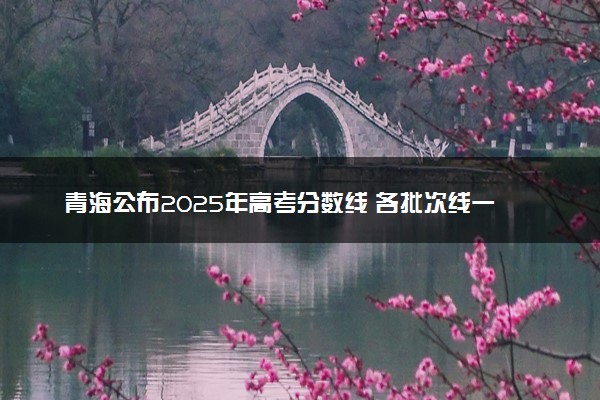 青海公布2025年高考分数线 各批次线一览表汇总