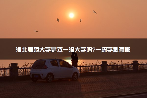 河北师范大学是双一流大学吗？一流学科有哪些及历年分数线位次