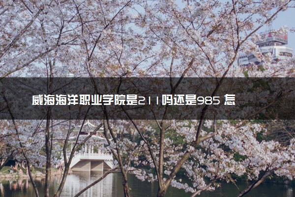 威海海洋职业学院是211吗还是985 怎么样值得读吗及学长学姐评价