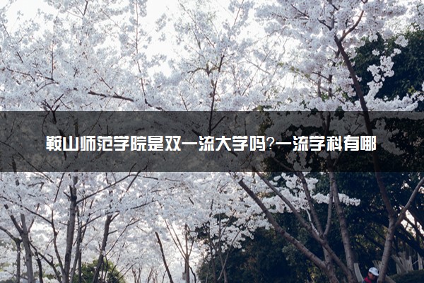 鞍山师范学院是双一流大学吗？一流学科有哪些及历年分数线位次