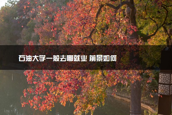 石油大学一般去哪就业 前景如何